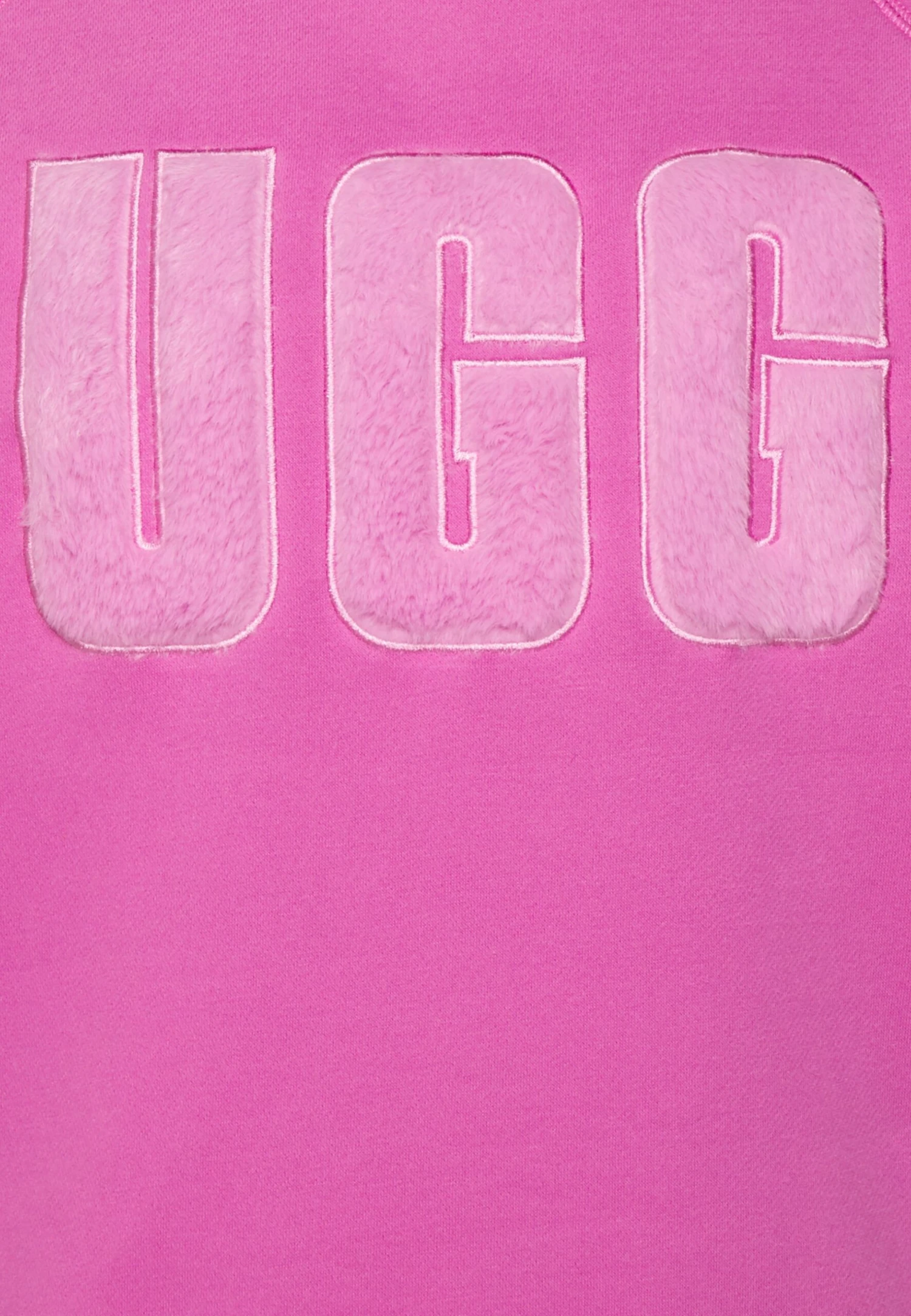 Ugg Madeline Fuzzy Logo Crewneck - Sweatshirt - Bodacious 3 Ugg Madeline Fuzzy Logo Crewneck - Sweatshirt - Bodacious - Image 3