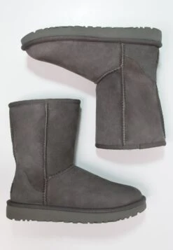 Ugg Classic Short - Classic Ankle Boots - Grey -Shein Fashion Store 0997dfaf8f5f4cba96c147805e01f582