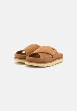 Ugg GoldenstarCross Slide - Mules - Chestnut 9 Ugg GoldenstarCross Slide - Mules - Chestnut -Shein Fashion Store 0af511ff12cb432cbc96d63b24b639d7