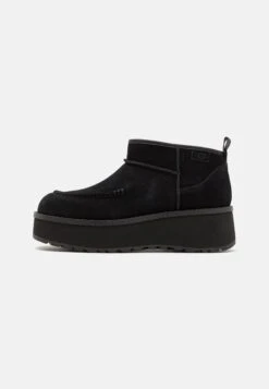 Ugg CITYFUNC ULTRA MINI - Platform Ankle Boots - Black