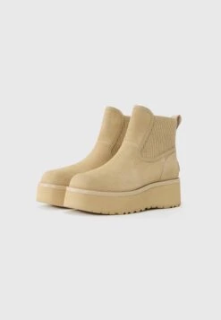 Ugg CITYFUNC UNISEX - Platform Ankle Boots - Mustard Seed -Shein Fashion Store 1325479701cd431faa4e063d5fcc6c58