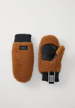 Ugg FLUFF MITTEN WITH LOGO TAPE - Mittens - Nimbus -Shein Fashion Store 170e5d3a18fa489292cb1bdab8650cd9