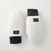 Ugg FLUFF MITTEN WITH LOGO TAPE - Mittens - Nimbus