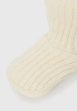 Ugg SKYLAR AND BEANIE UNISEX - Slippers - Cream -Shein Fashion Store 211074b16a6b45da8ce16076d48a2151