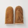 UGGFLUFF SCALLOPED MITTEN - Mittens - Chestnut