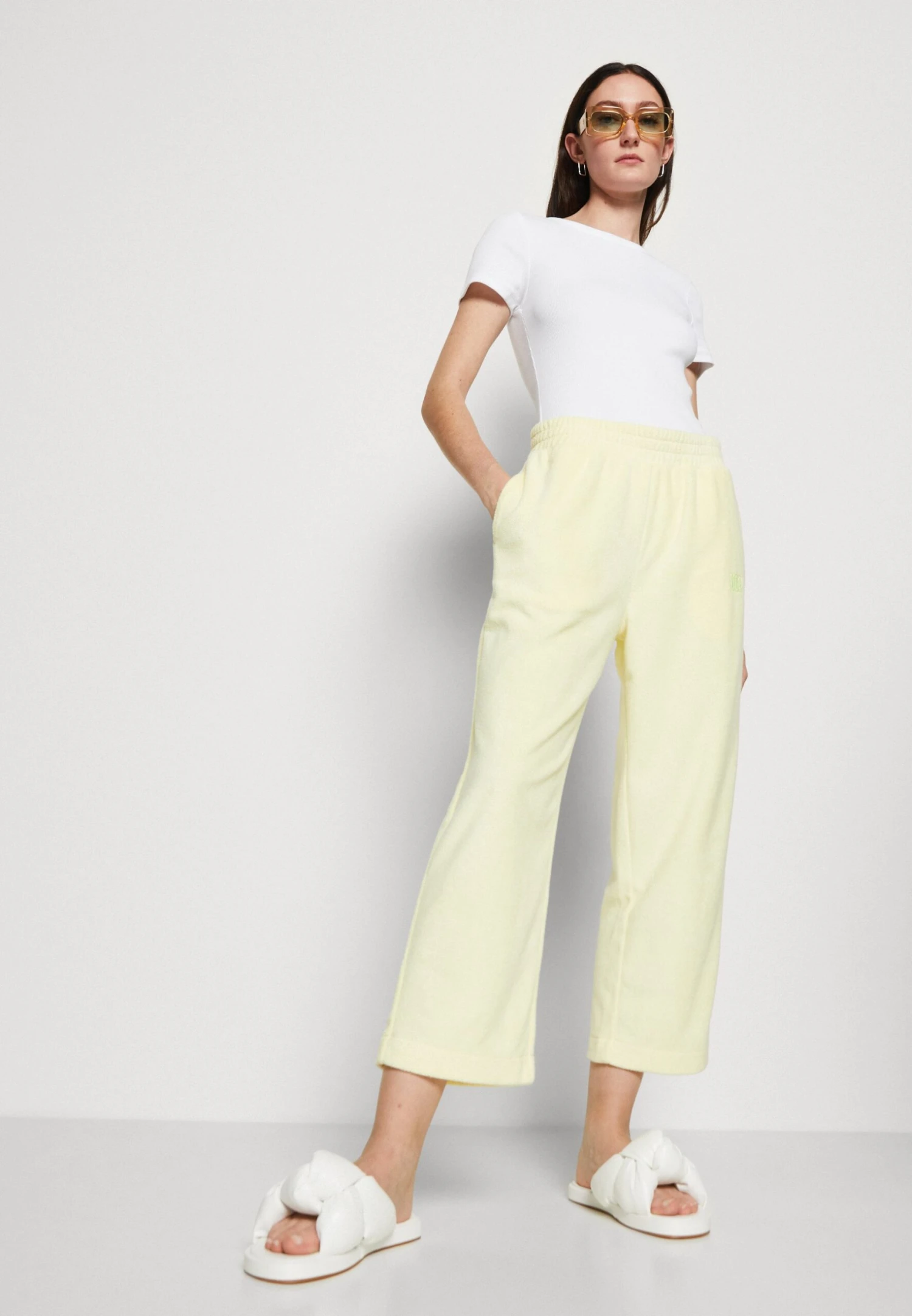 Ugg Rosalinda Wide Leg Pant - Tracksuit Bottoms - Honeycomb 4 Ugg Rosalinda Wide Leg Pant - Tracksuit Bottoms - Honeycomb - Image 4