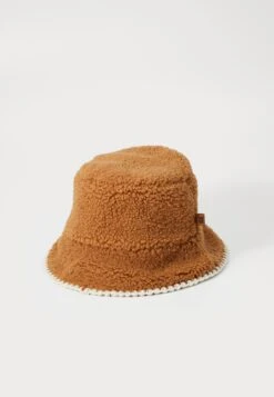 Ugg FLUFF SCALLOPED HAT UNISEX - Hat - Chestnut