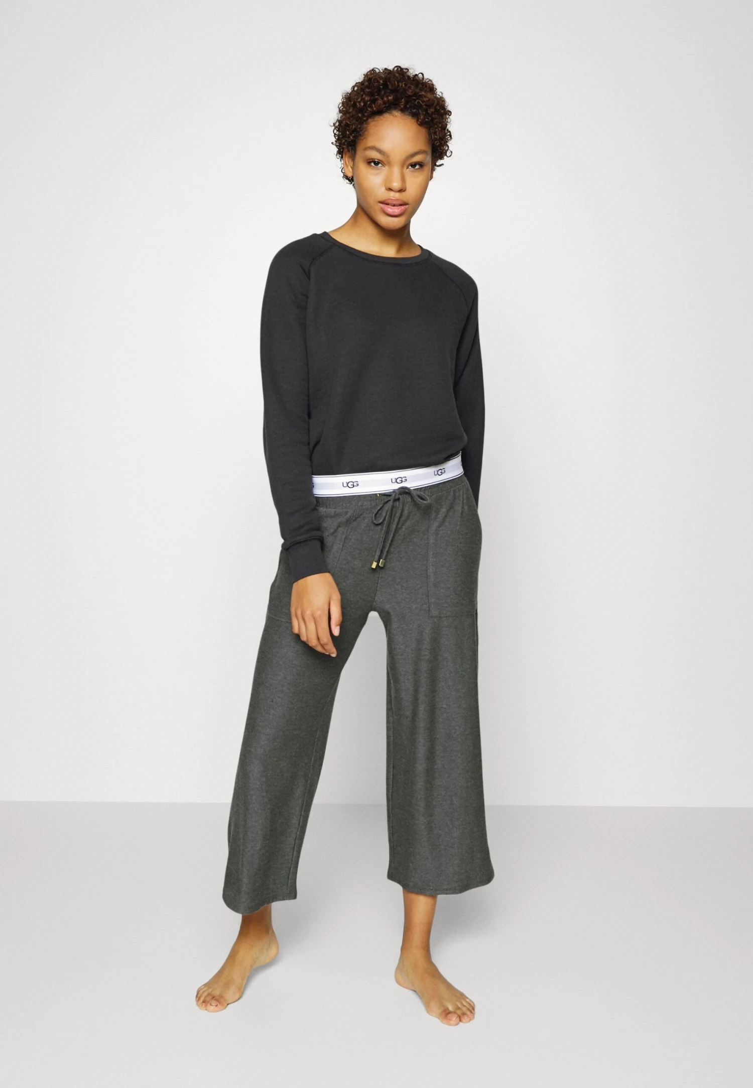 Ugg Pyjama Top - Black 2 Ugg Pyjama Top - Black - Image 2