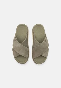 Ugg GoldenstarCross Slide - Mules - Moss Green -Shein Fashion Store 448489591ddb4cbf9f2479eb570dcfb6