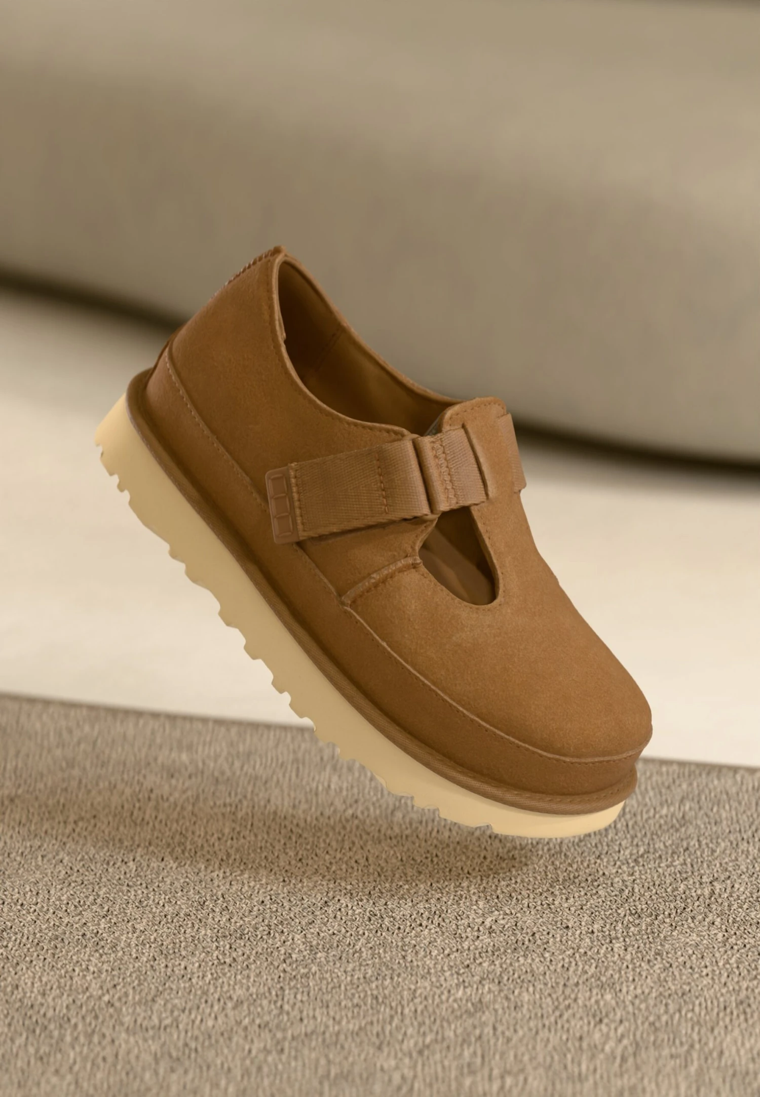 Ugg GOLDENSTAR MARY JANE - Ankle Strap Ballet Pumps - Black 9 Ugg GOLDENSTAR MARY JANE - Ankle Strap Ballet Pumps - Black - Image 9