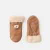 Ugg MITTEN WITH STITCH UNISEX - Mittens - Chestnut/multi