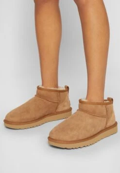 Ugg Classic Ultra - Ankle Boots - Chestnut -Shein Fashion Store 597afa0a99b84505882864303db228cb