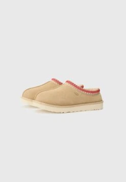 Ugg TASMAN II - Mules - Sand/dark Cherry -Shein Fashion Store 6238de4b414b4819815501f97b9d6619