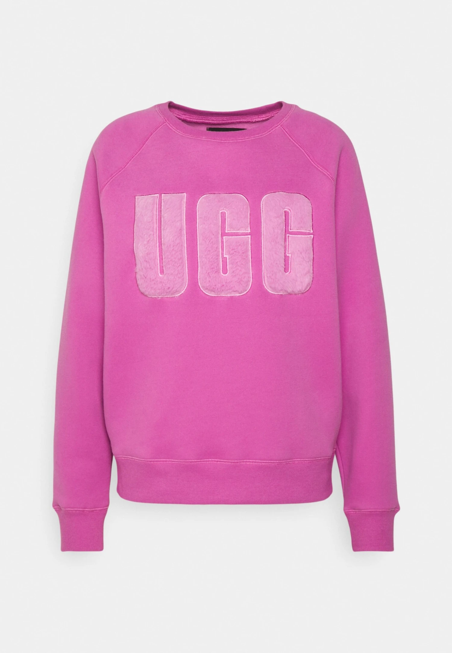 Ugg Madeline Fuzzy Logo Crewneck - Sweatshirt - Bodacious 1 Ugg Madeline Fuzzy Logo Crewneck - Sweatshirt - Bodacious