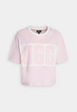 Ugg Jordene Logo Tee - Print T-Shirt - Dusty Lilac -Shein Fashion Store 746f6eba789e43e887d95426d1cbb918