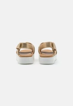 Ugg Zayne Slingback - Platform Sandals - Gold Metallic -Shein Fashion Store 7ea727a00bb1492f9fb33e38619d6743