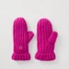 Ugg CHUNKY MITTEN UNISEX - Mittens - Chroma Pink