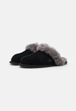 Ugg Scuffette - Slippers - Black/Grey -Shein Fashion Store 9265486947394cc88d5c6d51bef51c51