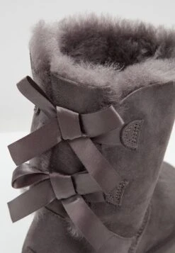 Ugg Bailey Bow - Classic Ankle Boots - Grey -Shein Fashion Store 9db3d989bbe645c6847acb8223ef4d8d