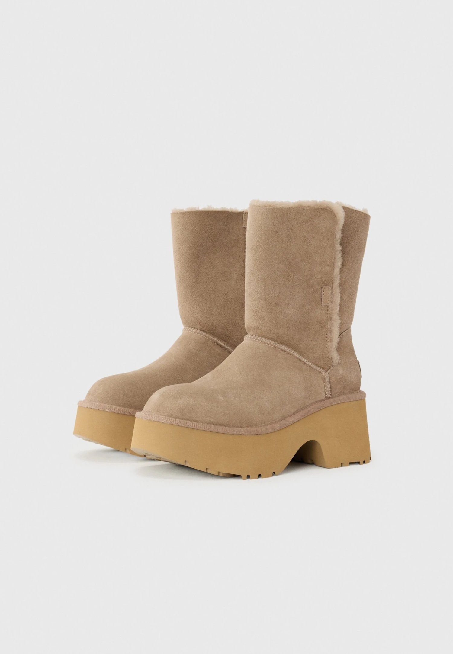 Ugg NEW HEIGHTS CUFF - Winter Boots - Caribou 2 Ugg NEW HEIGHTS CUFF - Winter Boots - Caribou - Image 2