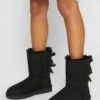 Ugg Bailey Bow - Classic Ankle Boots - Black
