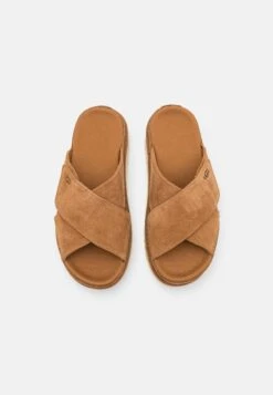 Ugg GoldenstarCross Slide - Mules - Chestnut 8 Ugg GoldenstarCross Slide - Mules - Chestnut -Shein Fashion Store cbdfaebc6b0442ad8064e4a306b60ad0