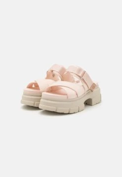 Ugg Ashton Slide - Heeled Mules - Rosy Beige -Shein Fashion Store cc0551f0bd4d44e2a2fcb7b2d7878d8c