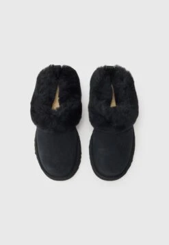 Ugg TAZZELLE UNISEX - Slippers - Black -Shein Fashion Store de0640c518714b9990fd26474eed64ba