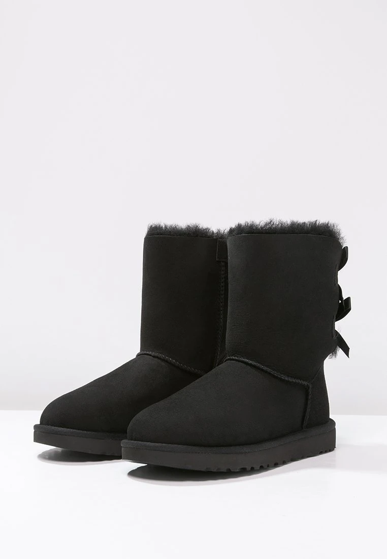 Ugg Bailey Bow - Classic Ankle Boots - Black 4 Ugg Bailey Bow - Classic Ankle Boots - Black - Image 4