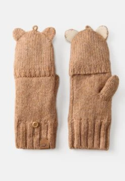 Ugg CHUNKY CAT MITTEN UNISEX - Mittens - Camel -Shein Fashion Store e4fa4b1575674bb6a34f52811615f32a