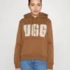 Ugg Logo Hoodie - Sweatshirt - Chestnut/Plaster