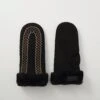 Ugg ATHERSON EMBROIDERED MITTEN - Mittens - Black