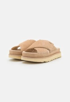 Ugg GoldenstarCross Slide - Mules - Driftwood -Shein Fashion Store ed30828b12494253a7ff0b9e4300ec00