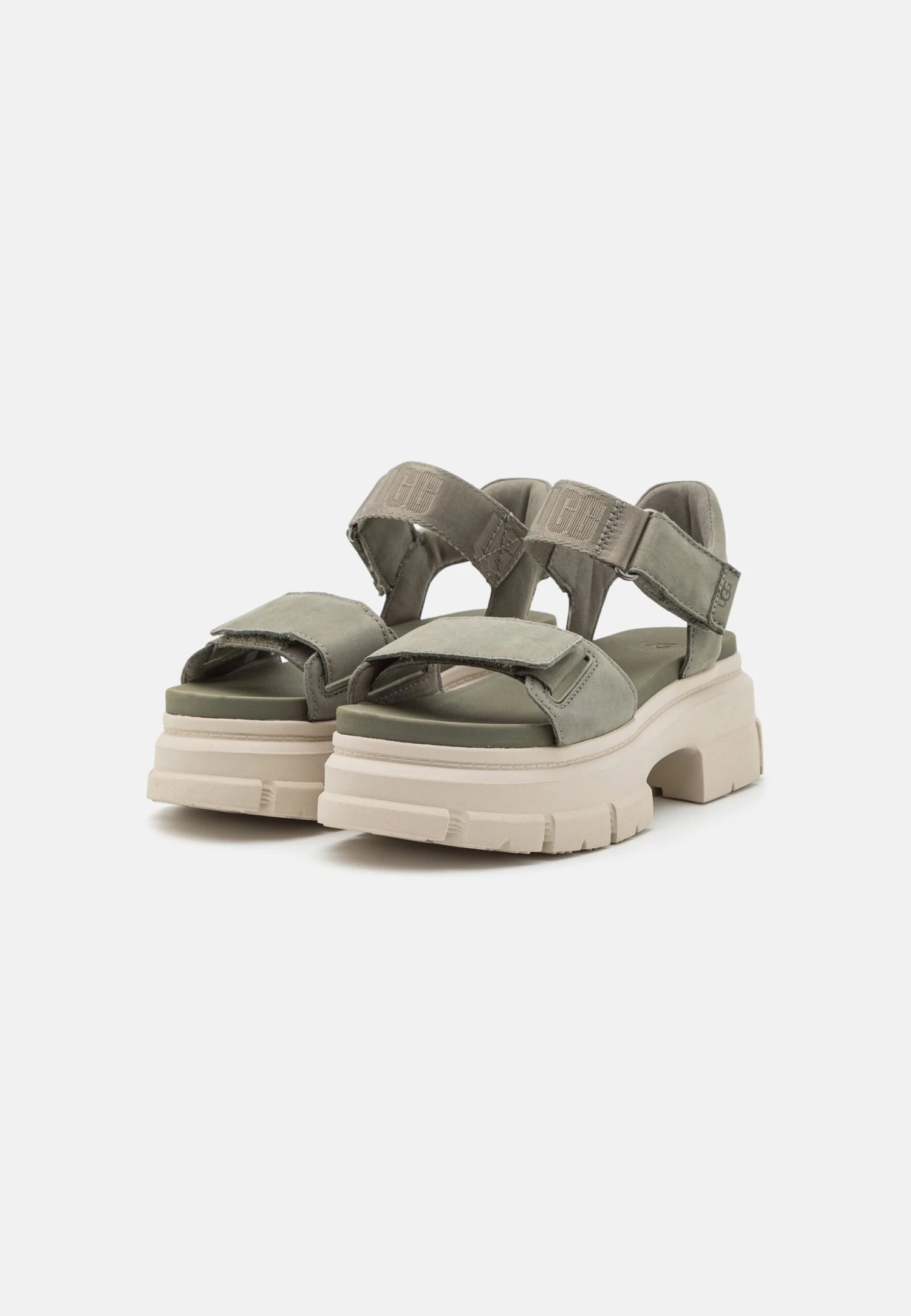 Ugg Ashton Ankle - Platform Sandals - Moss Green 3 Ugg Ashton Ankle - Platform Sandals - Moss Green - Image 3