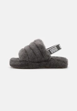 Ugg Fluff Yeah Slide - Sandals - Charcoal